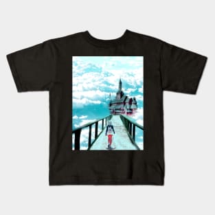 Way to heaven Digital manipulation Kids T-Shirt